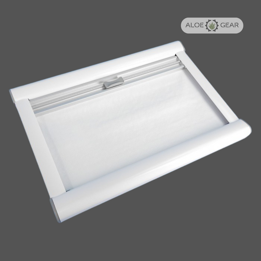 Motorhome & Caravan Roller Window Blind - Aluminium