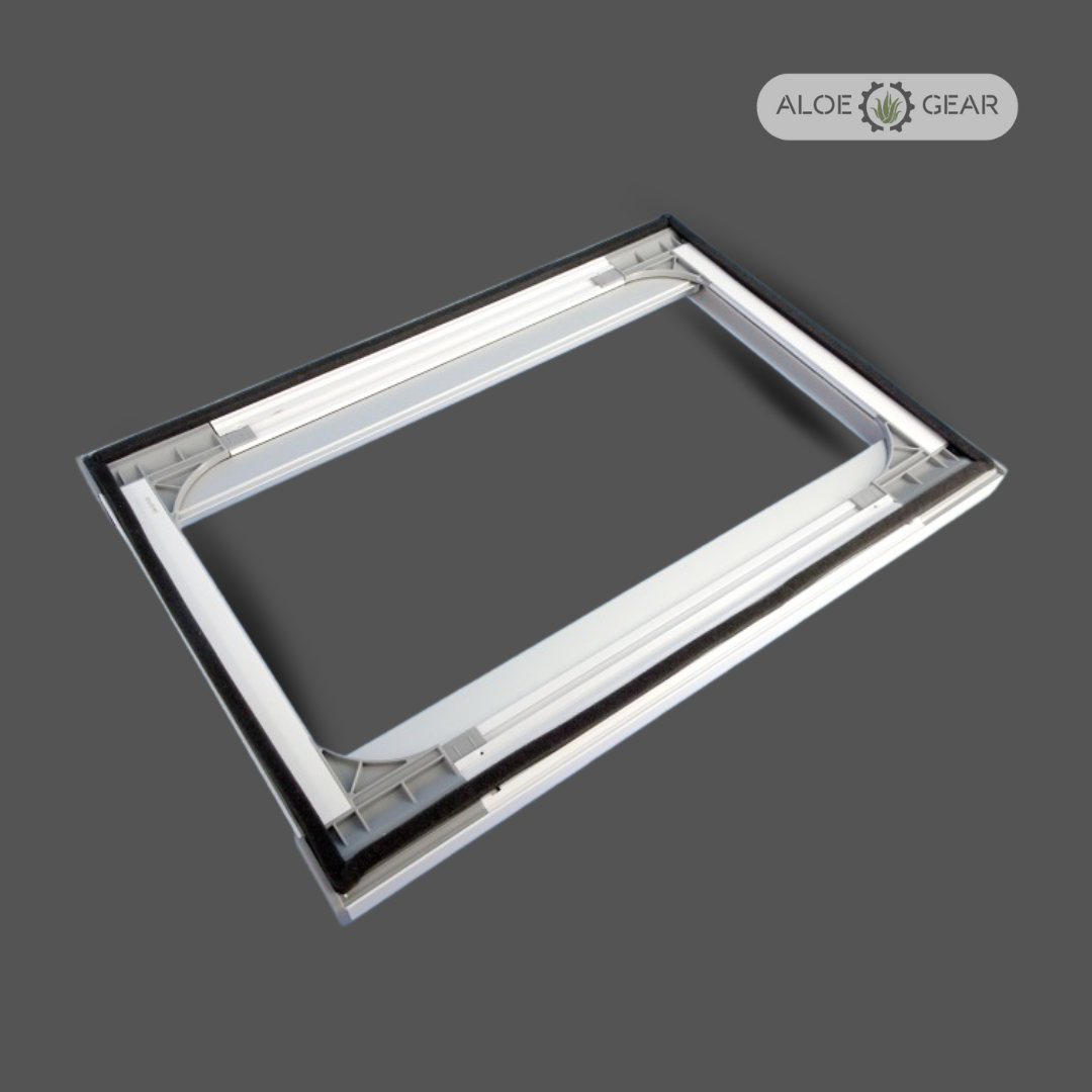 Motorhome & Caravan Roller Window Blind - Aluminium