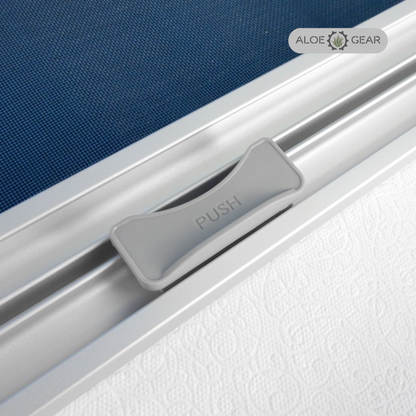 Motorhome & Caravan Roller Window Blind - Aluminium