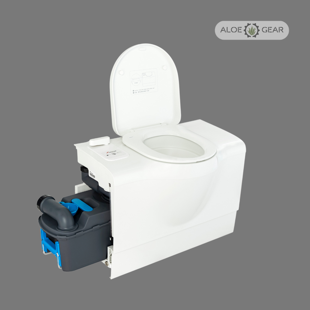 Toilet - Motorhome & Caravan Cassette - Left Service Door