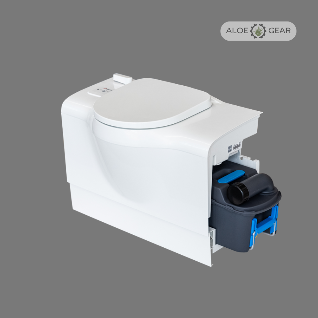 Toilet - Motorhome & Caravan Cassette - Right Service Door