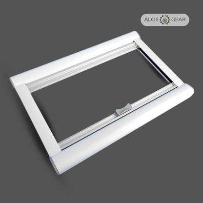 Motorhome & Caravan Roller Window Blind - Aluminium
