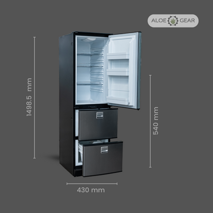 Standing Fridge with Freezer draws 148L - 12V/24V