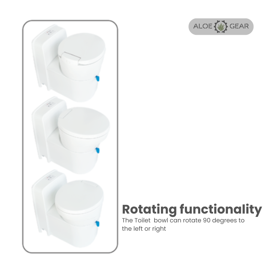 Toilet - Motorhome & Caravan Cassette Toilet
