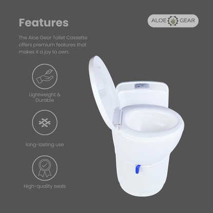 Toilet - Motorhome & Caravan Cassette Toilet