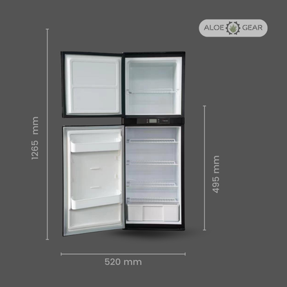 Standing Fridge with Freezer 141L - 12V/24V